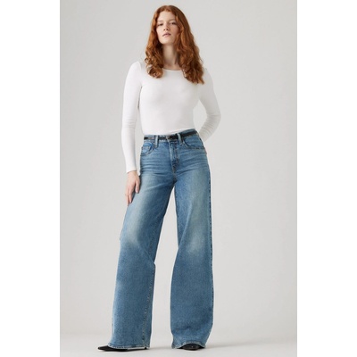 Levi’s 728 High Rise Wide Leg Jeans Sweet Success Blue