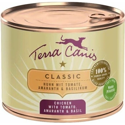 Terra Canis ﻿Chicken with tomato amaranth & basil 200 g