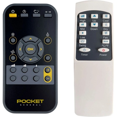 General Concept 8000 BTU - дистанционно управление дубликат (Concept 8000 BTU)