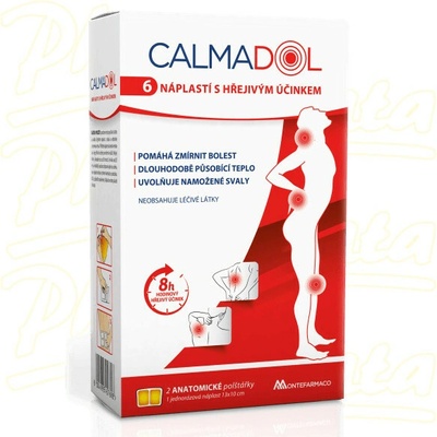 CALMADOL 6 náplastí s hřejivým účinkem