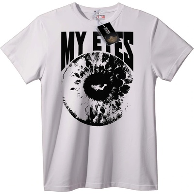 NOONEBRAND Тениска Моите Очи - 2XL, White