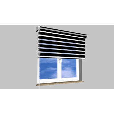 Garnyze-levne Roleta Den - Noc na zeď Maxi Standard DN40 240 x 80 cm
