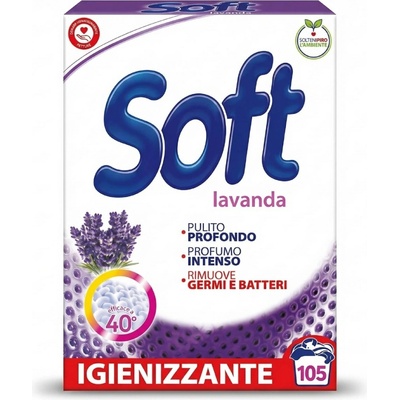 Soft univerzální prací prášek s vůní levandule 6,3 kg 105 PD