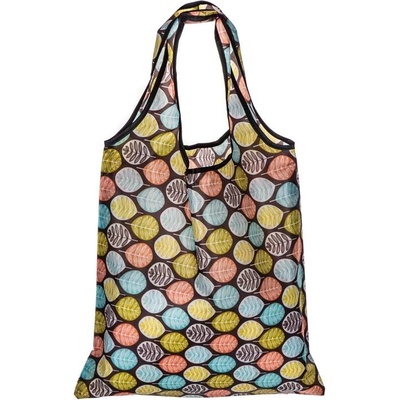 VETRO-PLUS Taška nákupní skládací PU 59x37 cm dekor lístečky – Hledejceny.cz