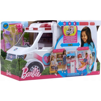 Barbie ambulancia a klinika 2 v 1