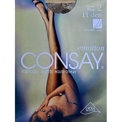 Consay dámské punčochové kalhoty Emotion 5 ks 11 DEN světle béžová