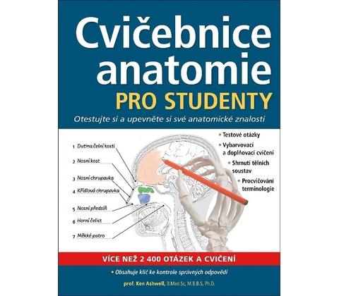 Cvičebnice anatomie pro studenty