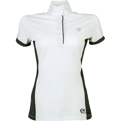 HKM Závodní triko NAPLES Černá Bílá – Zboží Dáma