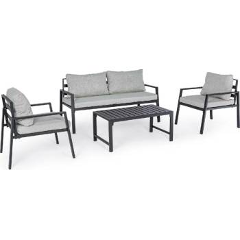 Bizzotto Комплект градински мебели lorillard new антрацит (0662632)