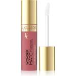 Eveline Cosmetics Wonder Match хидратиращо олио за устни цвят 04 Raspberry Sorbet 5ml