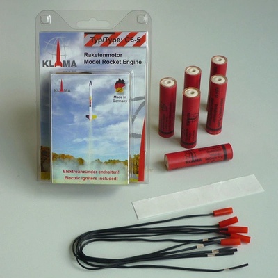 Klima raketový motor C6-5 EL 6ks