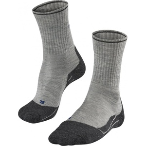 Falke Дамски туристически чорапи Falke Women's TK2 Wool Silk Walking socks - Light Grey - размер 37-38 (EU) (201-1715-0212)