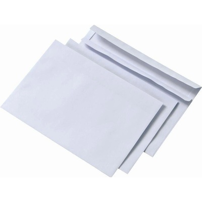 obálka C6 bílá samolepicí přehybová 114x162mm 1ks, baleno po 1000ks