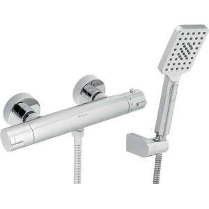 FERRO Metalia 54 - Термостатичен смесител за душ, Eco, хром 54960, 0 (54960,0)