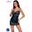 Passion Astrida Chemise Black XXL/XXXL