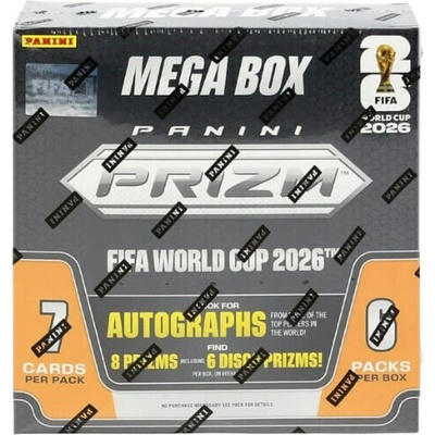 Panini 2026 Prizm FIFA World Cup Soccer Mega Box