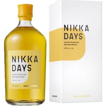 Nikka Days Smooth & Delicate Blended 40% 0,7 l (kartón)