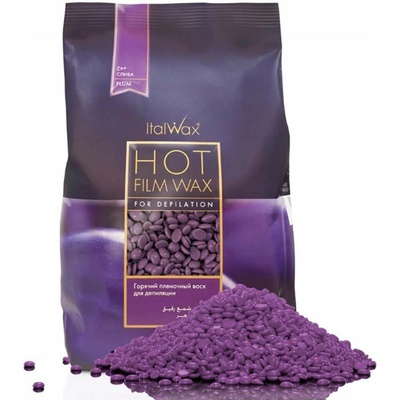 ItalWax Zrnkový vosk ŠVESTKA 1 kg