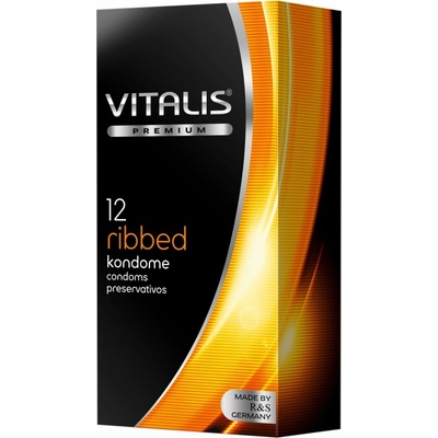 Vitalis Premium Single Ribbed 12 ks