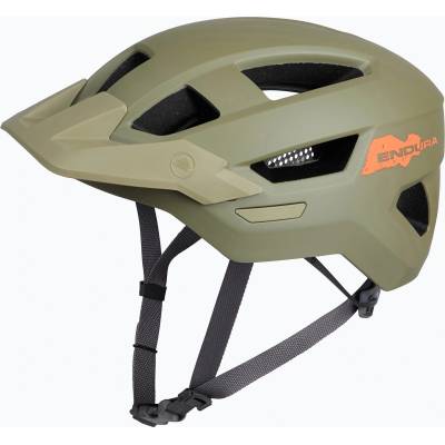 Endura Hummvee Youth туид зелена детска велосипедна каска