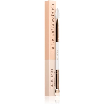 BrushArt Basic Dual-ended brow brush obojstranný štetec na obočie