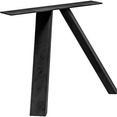 Pur Iternal Black Edition Stolová noha V, 900 × 712 × 520 mm, černá, 2 ks 28286200