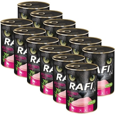 Rafi Cat Adult Paté with Turkey 12 x 400 g