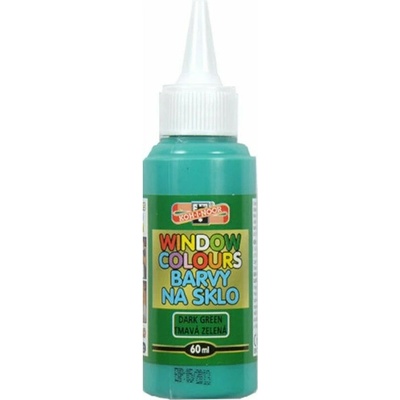 Koh-i-noor Slupovací barva na sklo 9742011 60ml ZELENÁ TMAVÁ