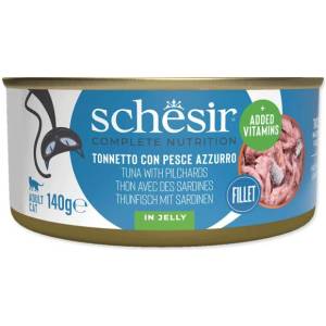Stuzzy Консерва SCHESIR риба тон и сардини в желе 140g (0303-273796)