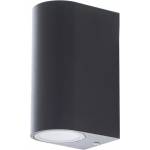 ELBULGARIA Външен аплик Elbulgaria - 2x40W, IP44, черен (1495-sbk)