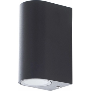 ELBULGARIA Външен аплик Elbulgaria - 2x40W, IP44, черен (1495-sbk)