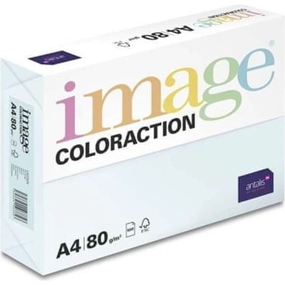 Antalis Kancelářský papír Image Coloraction A4/80g Lagoon pastelově světle modrá BL29 500 listů – Zboží Dáma