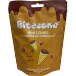 Bitecone Франция (Fabriqué en Bretagne) Bitecone Вафлени Фунийки с Млечен Шоколад 100 г