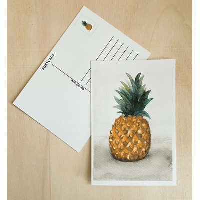 Ananas – pohlednice