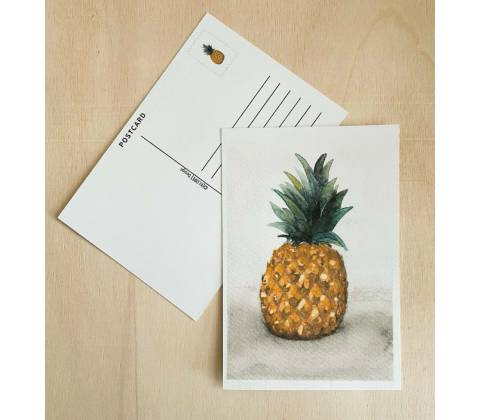 Ananas – pohlednice