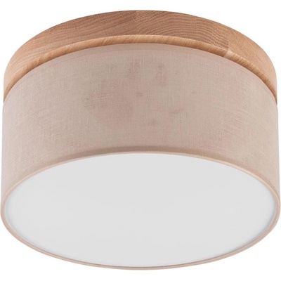 - LED Плафон BELLADONNA 1xE27/15W/230V бежов/дъб (BG0510)