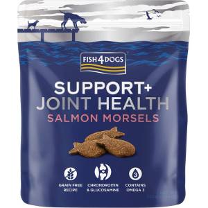Fish4Dogs Support+ Joint Health Salmon Morsels 225г