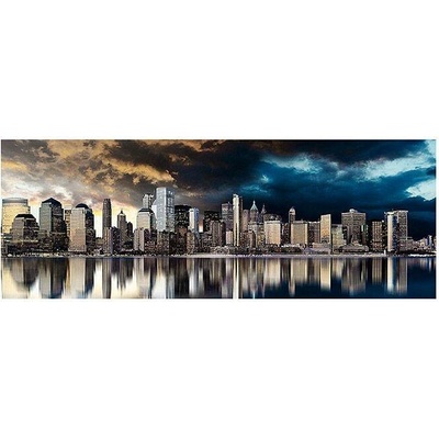 Obraz na plátně Gold City, 60 × 150 cm EX513