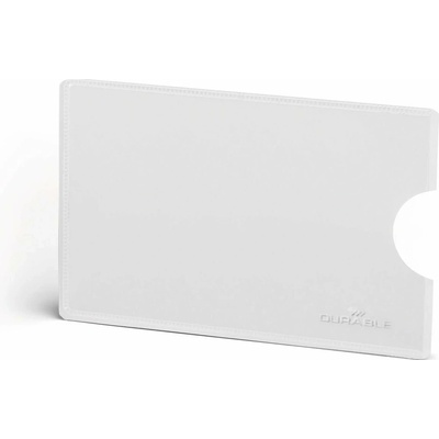 DURABLE Plastové puzdro na RFID kartu bal.3ks transparentné