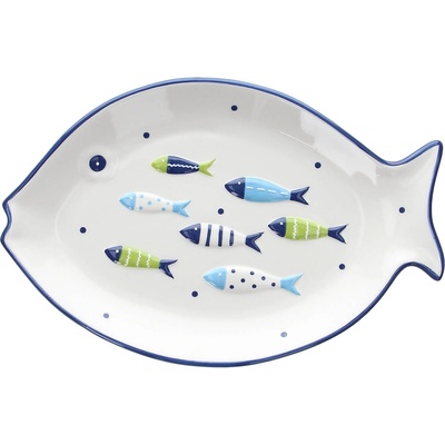 Tognana Плато за сервиране TOGNANA Relief Aquatic, форма на риба, 26.5см (RE1PI046030A)
