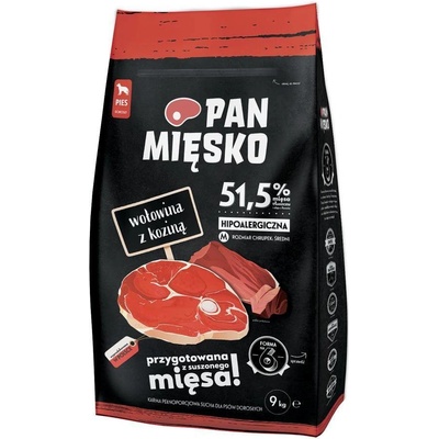 PAN MIĘSKO Hovädzie mäso s kozím mäsom 9 kg