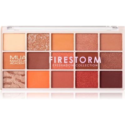 Professional 15 Shade Palette палитра сенки за очи цвят Firestorm 12 гр