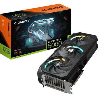 GIGABYTE GeForce RTX 5080 GAMING 16GB GDDR7 256bit (GV-N5080GAMING-16GD)