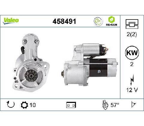 Startér VALEO 458491