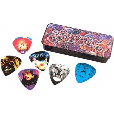 DUNLOP Santana Pick Tin Medium SANPT01M