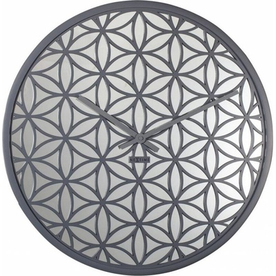 NeXtime Стенен часовник Bella Mirror сив (3194GS)
