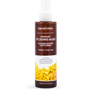 Biofresh Cosmetics St John's Wort Flower Water - Органична вода от жълт кантарион 200мл