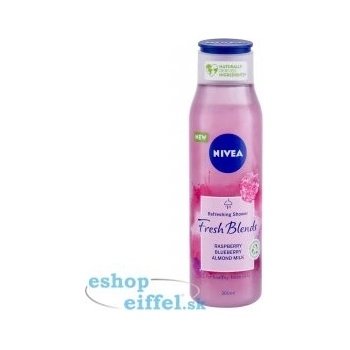 Nivea Fresh Blends Raspberry sprchový gél 300 ml
