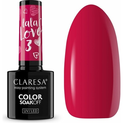 Claresa hybridný gél lak LA LA LOVE 3 5 g