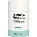The Natural Family Co. Friendly Flossers zubní nit 45 ks